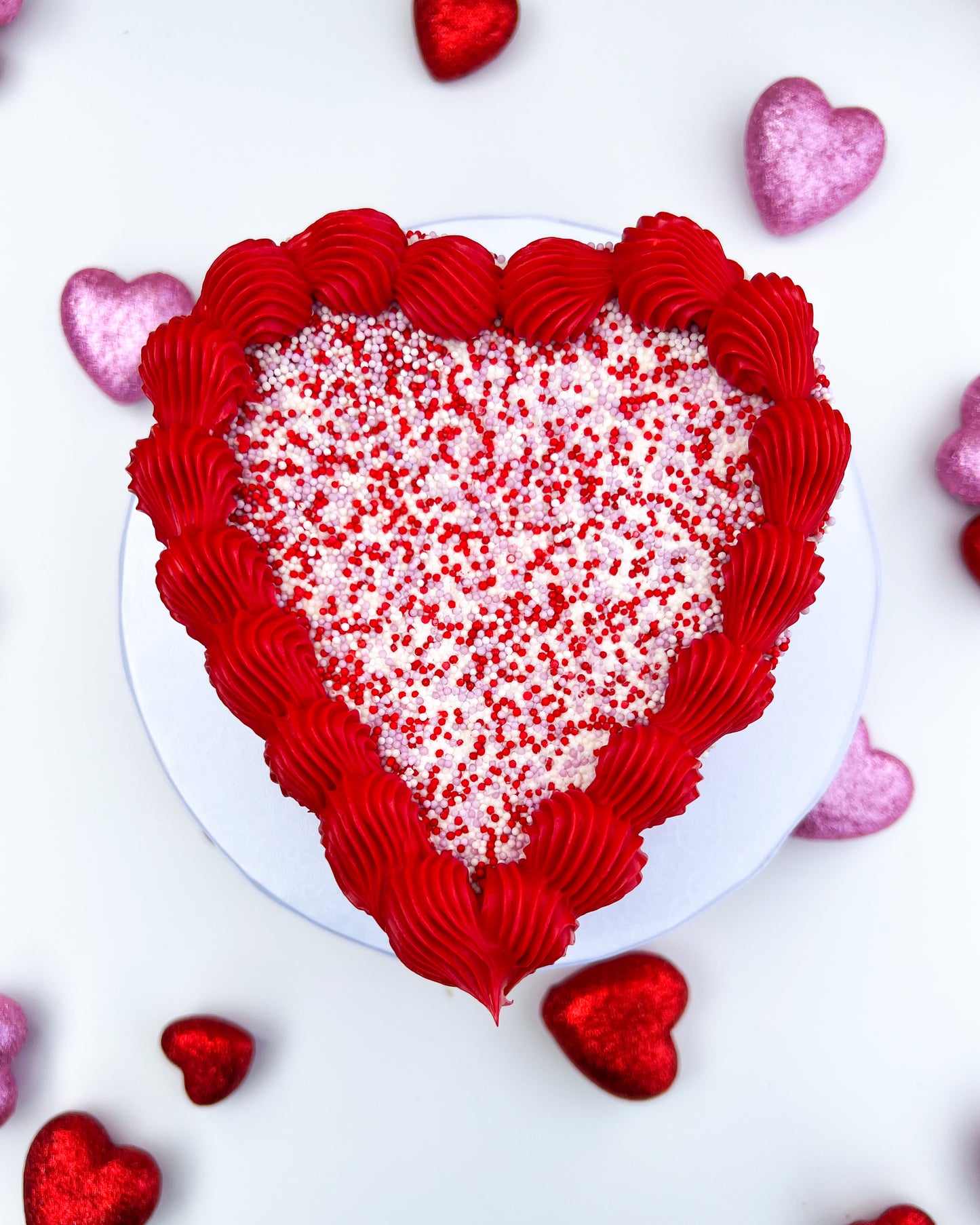 VALENTINE’S HEART CAKE