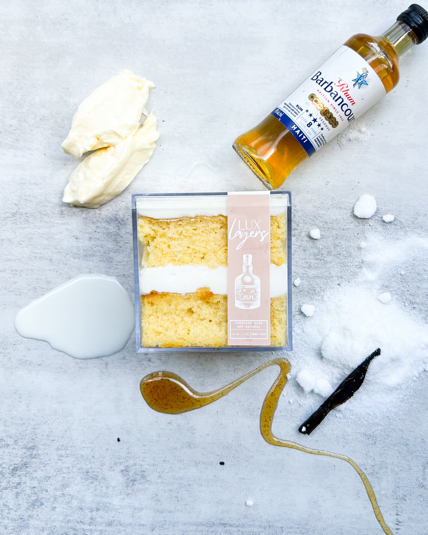 VANILLA AND RUM LUX LAYER