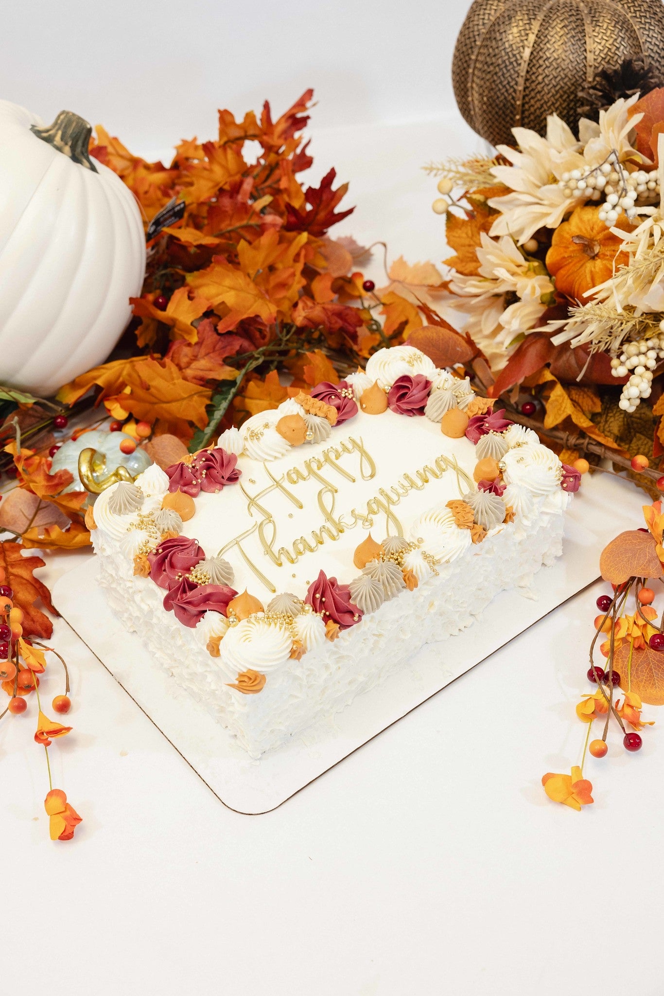 HAPPY THANKSGIVING CAKE