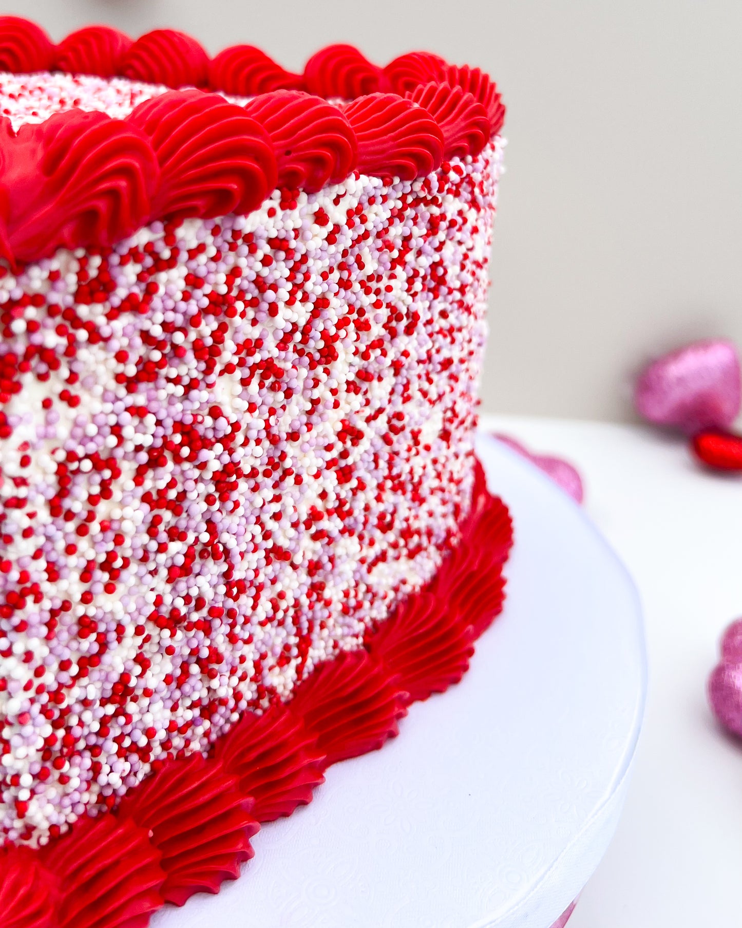 VALENTINE’S HEART CAKE